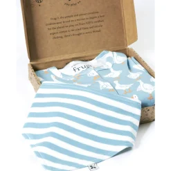 Geschenke-Set "Gans" hellblau 68