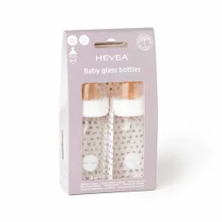 Glas-Babyflaschen Set 120ml Schmalhals