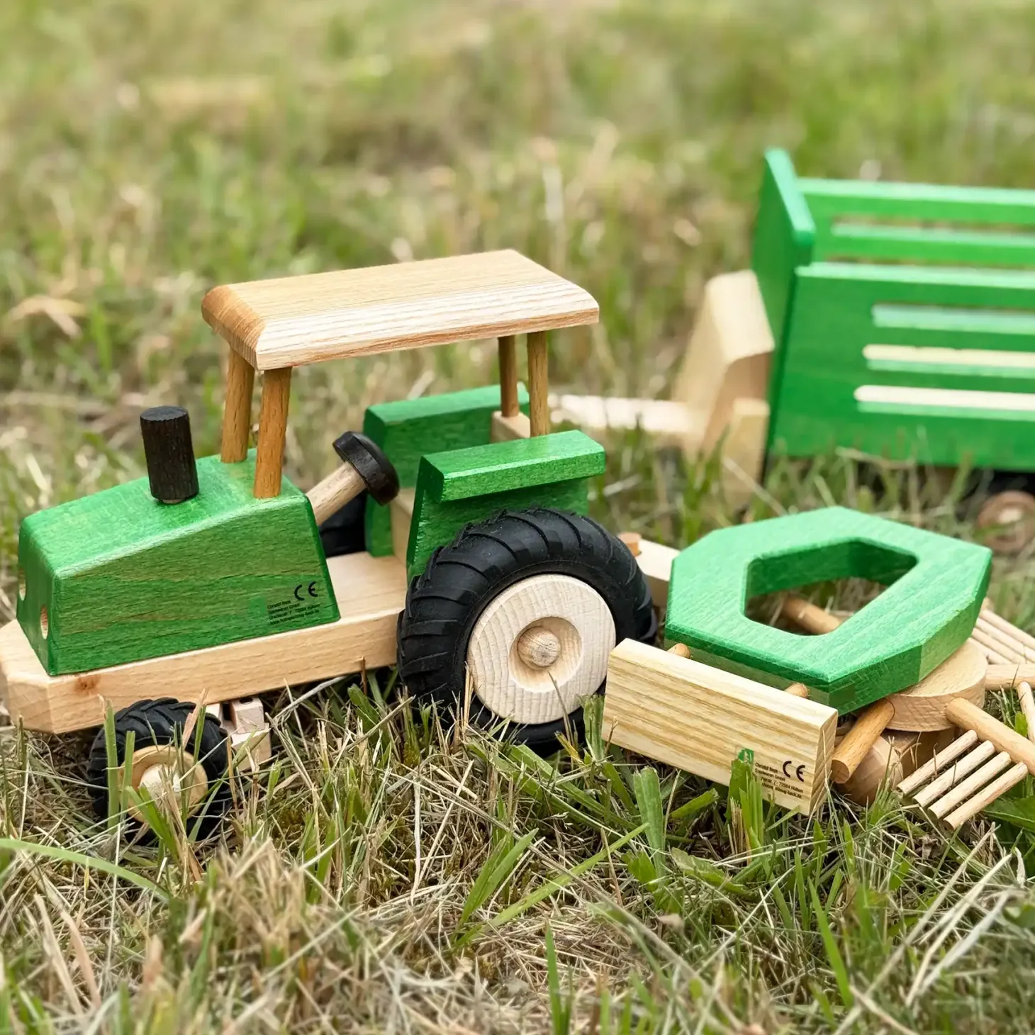 Heu-Ladewagen