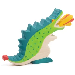 Holzfigur Drache