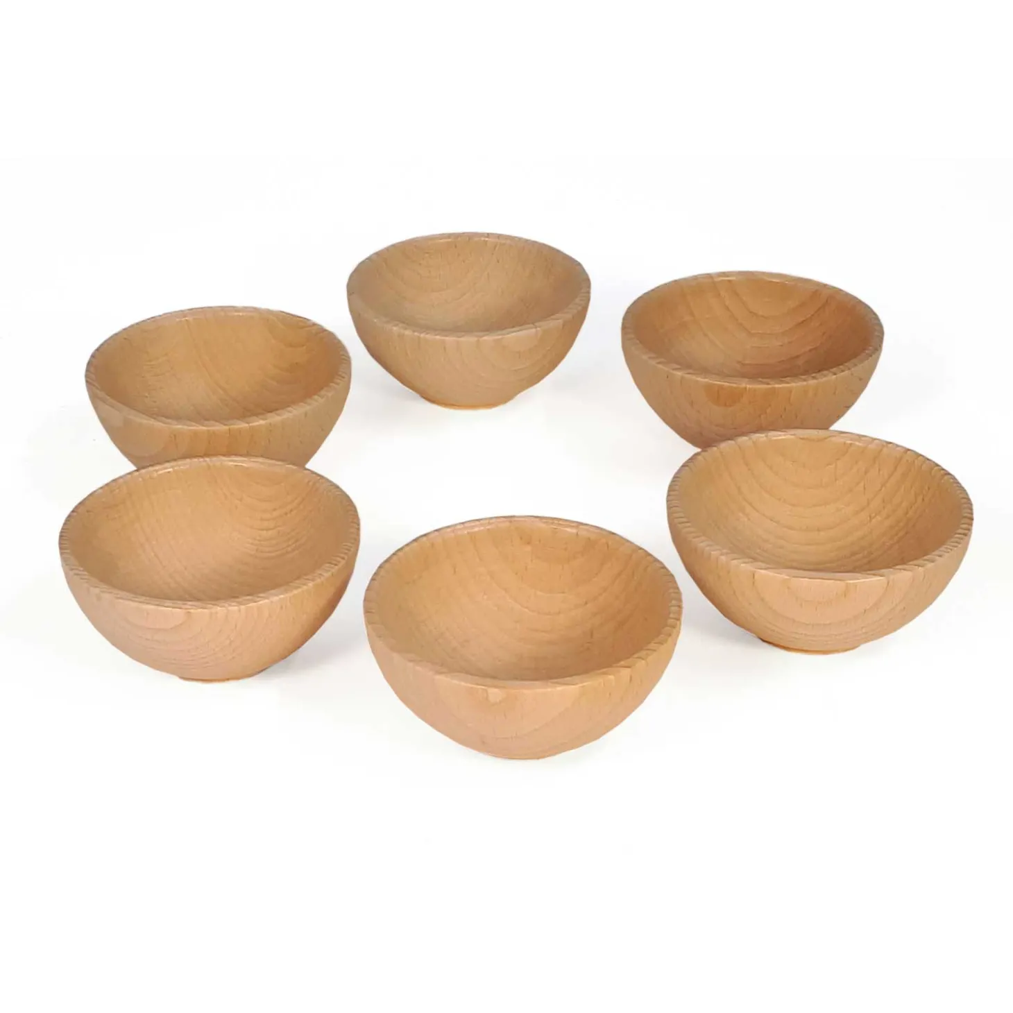 Holzschälchen 6 tlg.