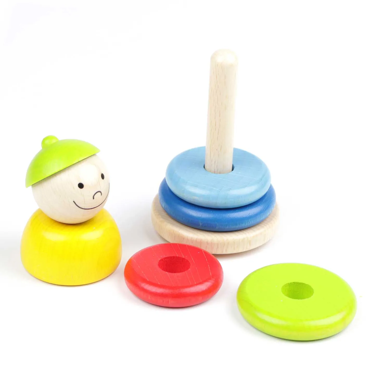 Holzsteckspielzeug "Steck-Bub" 7-tlg.