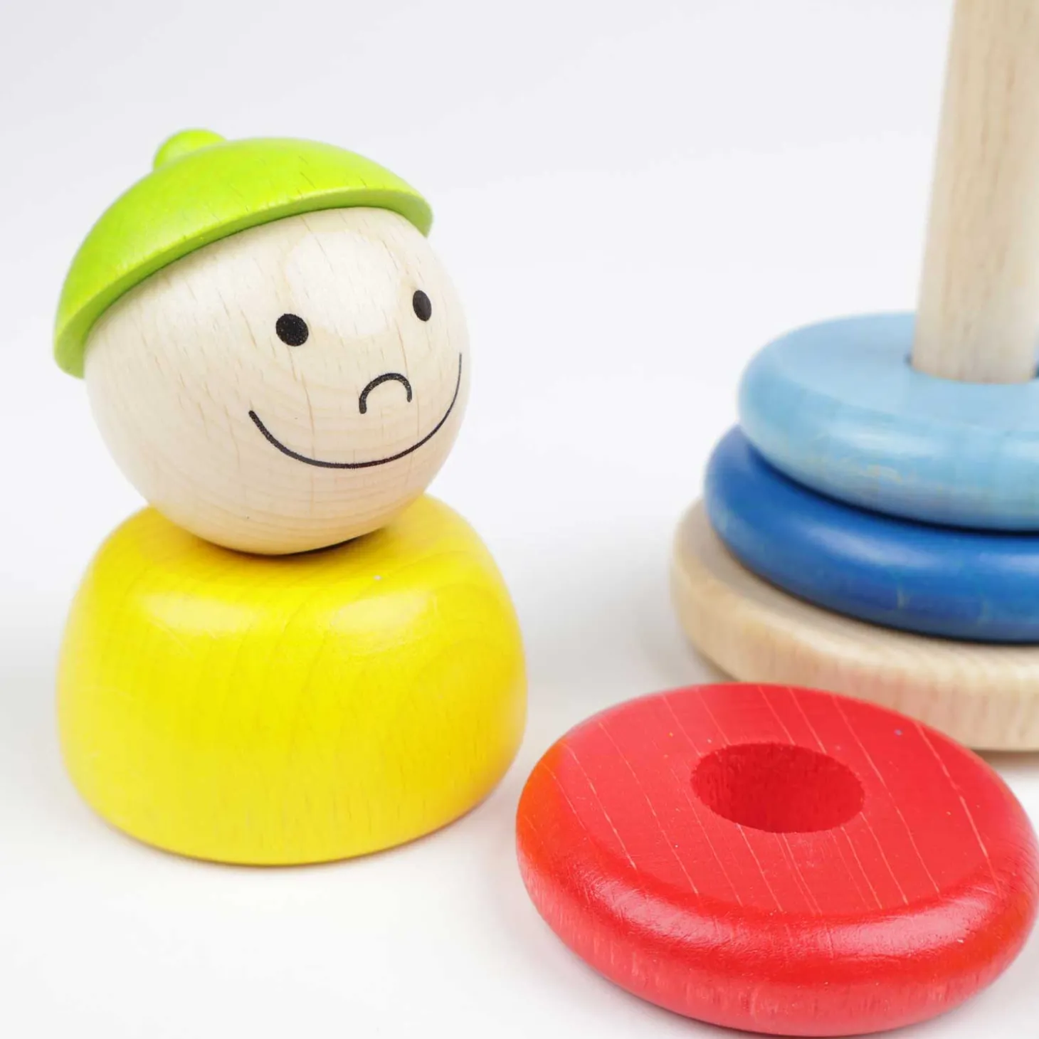 Holzsteckspielzeug "Steck-Bub" 7-tlg.