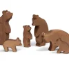 Holztier Bär klein stehend