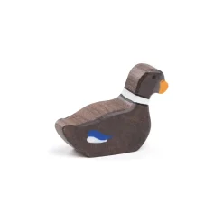 Holztier Ente schwimmend