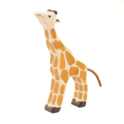 Holztier Giraffenkind