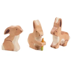 Holztier Hase
