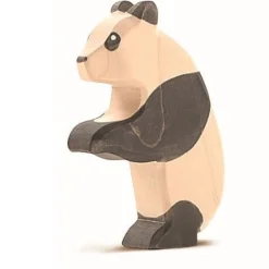 Holztier Panda tanzend