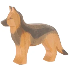 Holztier Schäferhund