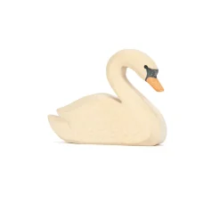 Holztier Schwan