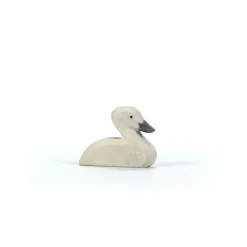 Holztier Schwan klein