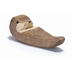 Holztier Seeotter klein schwimmend