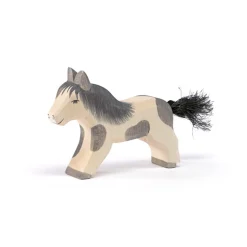 Holztier Shetland Pony laufend