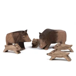 Holztier Wildschwein Keiler