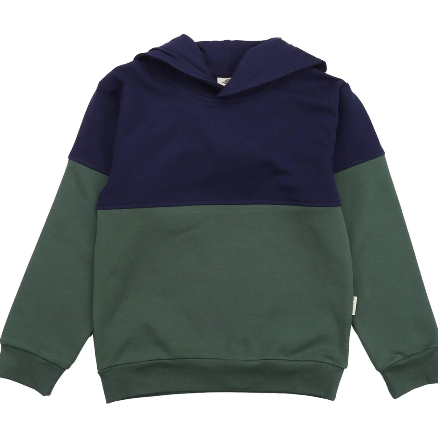 Hoodie dunkelblau-grün 128