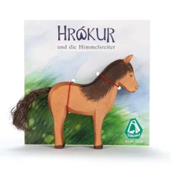 Hrókur Set (Buch, Holzpferd & Kreativset)
