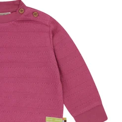 Jacquard-Pullover rouge 122/128