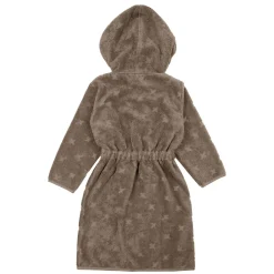 Kinder Bademantel taupe 116/122