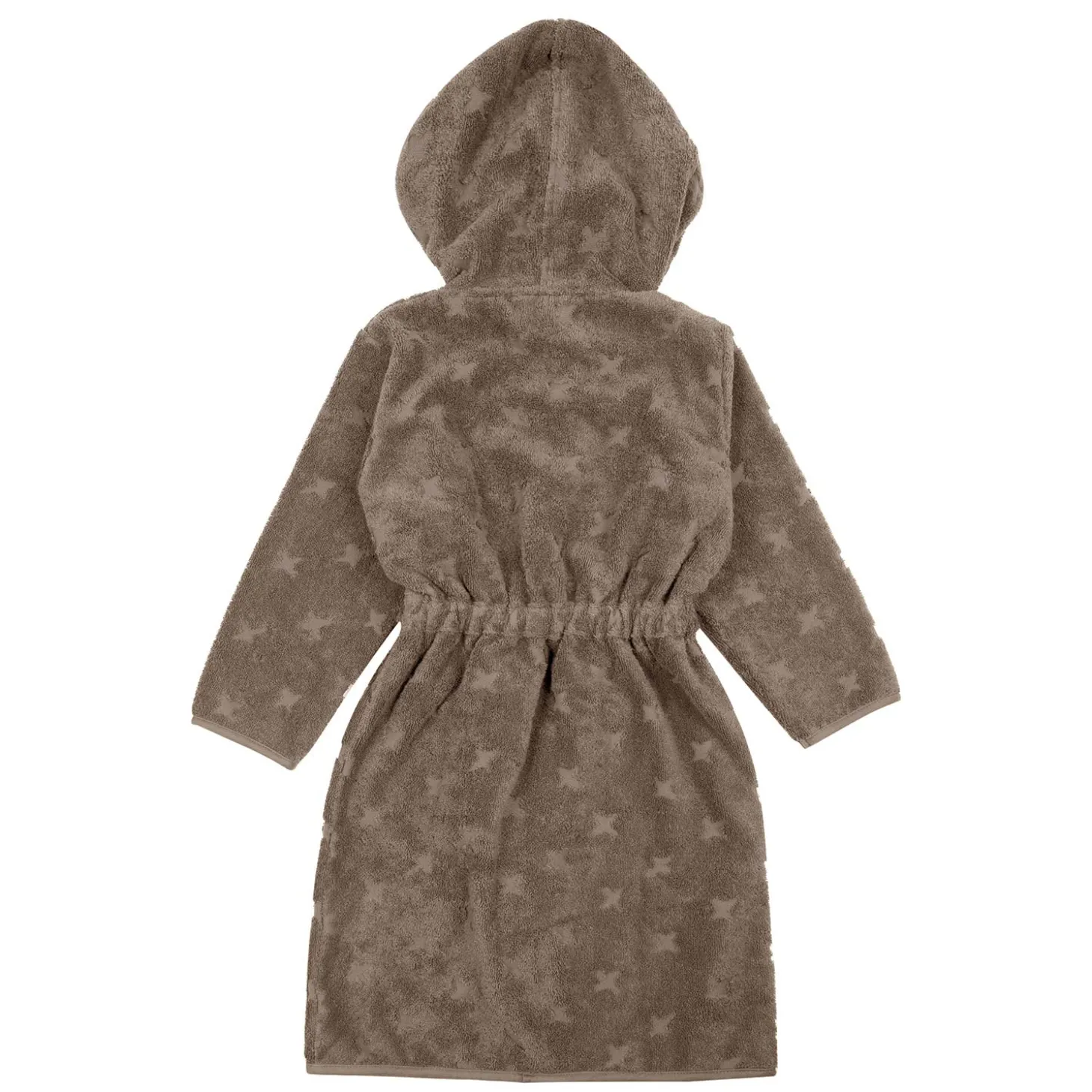 Kinder Bademantel taupe 116/122