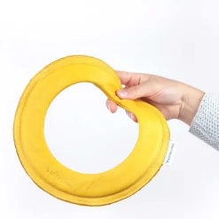 Kinder Frisbee Leder honey (Gr. L)