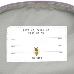 Kindergartenrucksack Mini "Smilie" lila