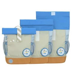 Kinderrucksack Rolltop 11L grün/blau