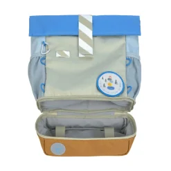 Kinderrucksack Rolltop 11L grün/blau