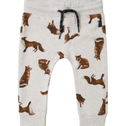 Krabbelhose "Fuchs" natur meliert 56