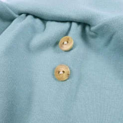 Krabbelhose Sweat pasteltürkis 62/68