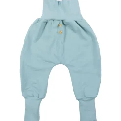 Krabbelhose Sweat pasteltürkis 62/68