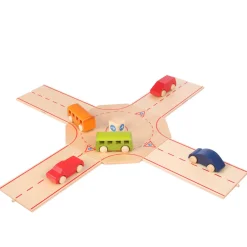 Kreisverkehr für Spielzeugautos