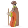 Krippenfigur Hirte mit Stock