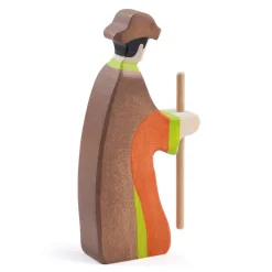 Krippenfigur Hirte mit Stock