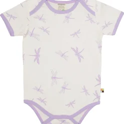 Kurzarmbody "Libelle" lila 50/56