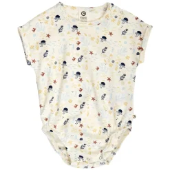 Kurzarmbody „Sea“ creme 62