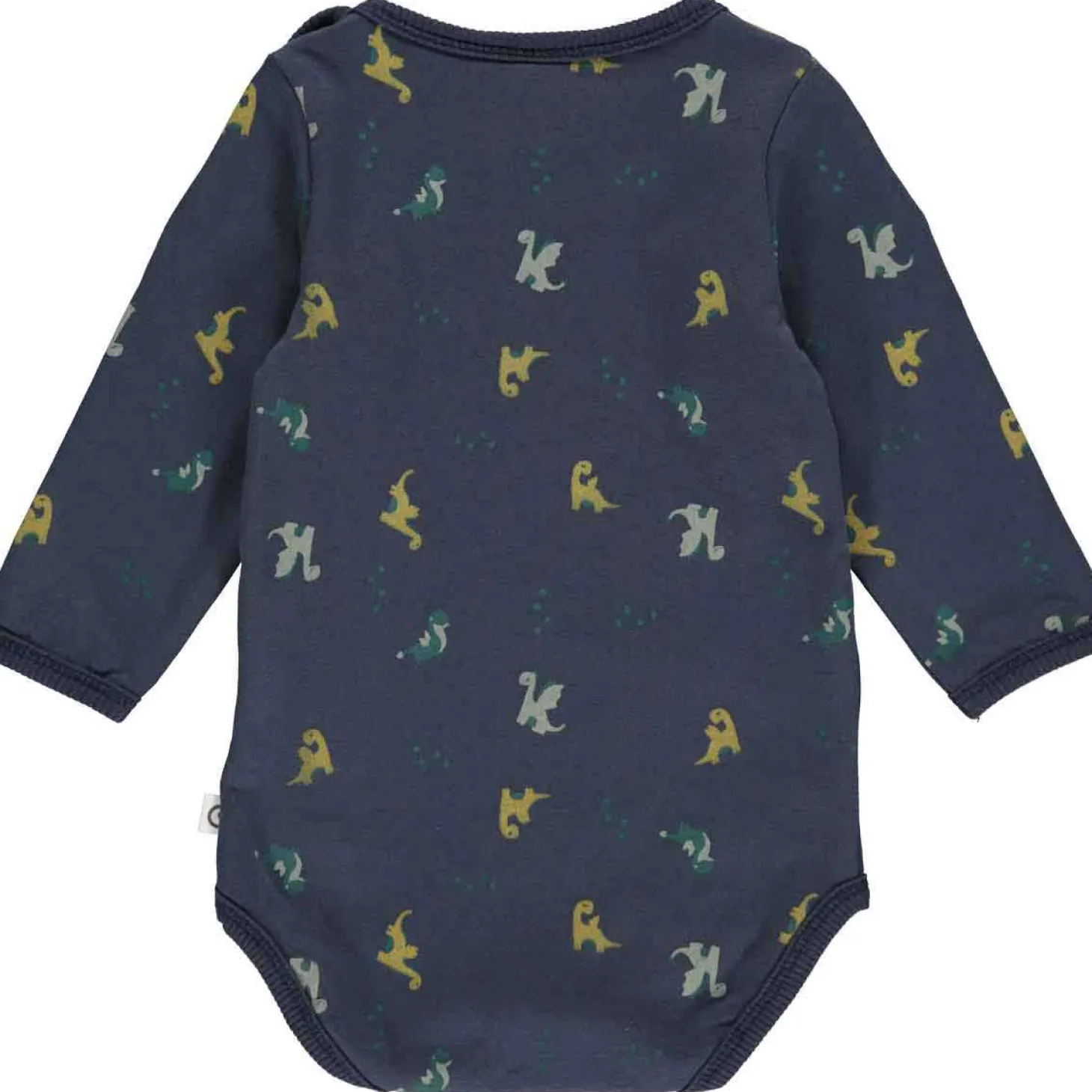 Langarmbody "Drachen" nachtblau 56