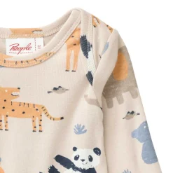 Langarmbody "Zoo" sand 98/104