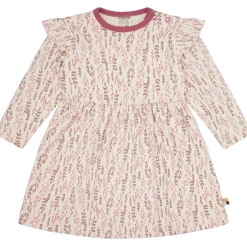 Langarm-Kleid "Floral" creme-rouge 98/104