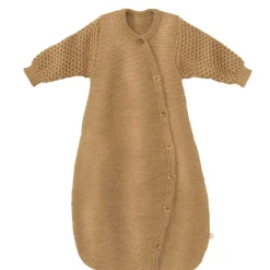 Langarm-Schlafsack karamell Gr. 1