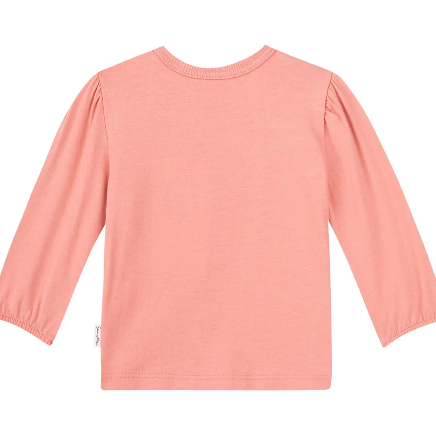 Langarmshirt "Kürbis-Freunde" lachsrosa 80
