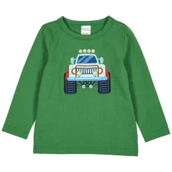 Langarmshirt "Pick-up" grasgrün 98