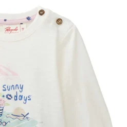 Langarmshirt "Sunny Days" weiß 98/104