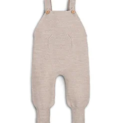 Latzhose Merinowolle natur 50/56