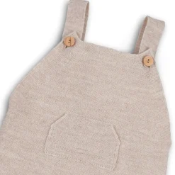 Latzhose Merinowolle natur 50/56