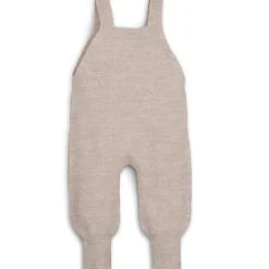 Latzhose Merinowolle natur 50/56