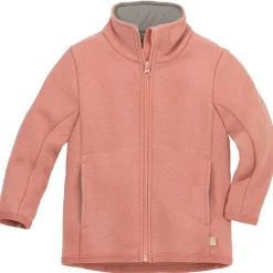 Leichte Walkjacke "Zipper" softpink 86/92