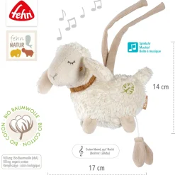 Mini-Spieluhr Schaf (Brahms Wiegenlied)