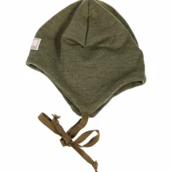 Mütze Wolle-Seide "Radler" khaki 44