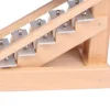 Murmelbahn Holz mit Glockenspiel natur