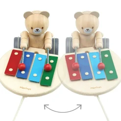 Nachziehbär mit Glockenspiel